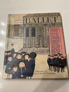 Tales From The Ballet Giant Golden Book 1968 - Vintage